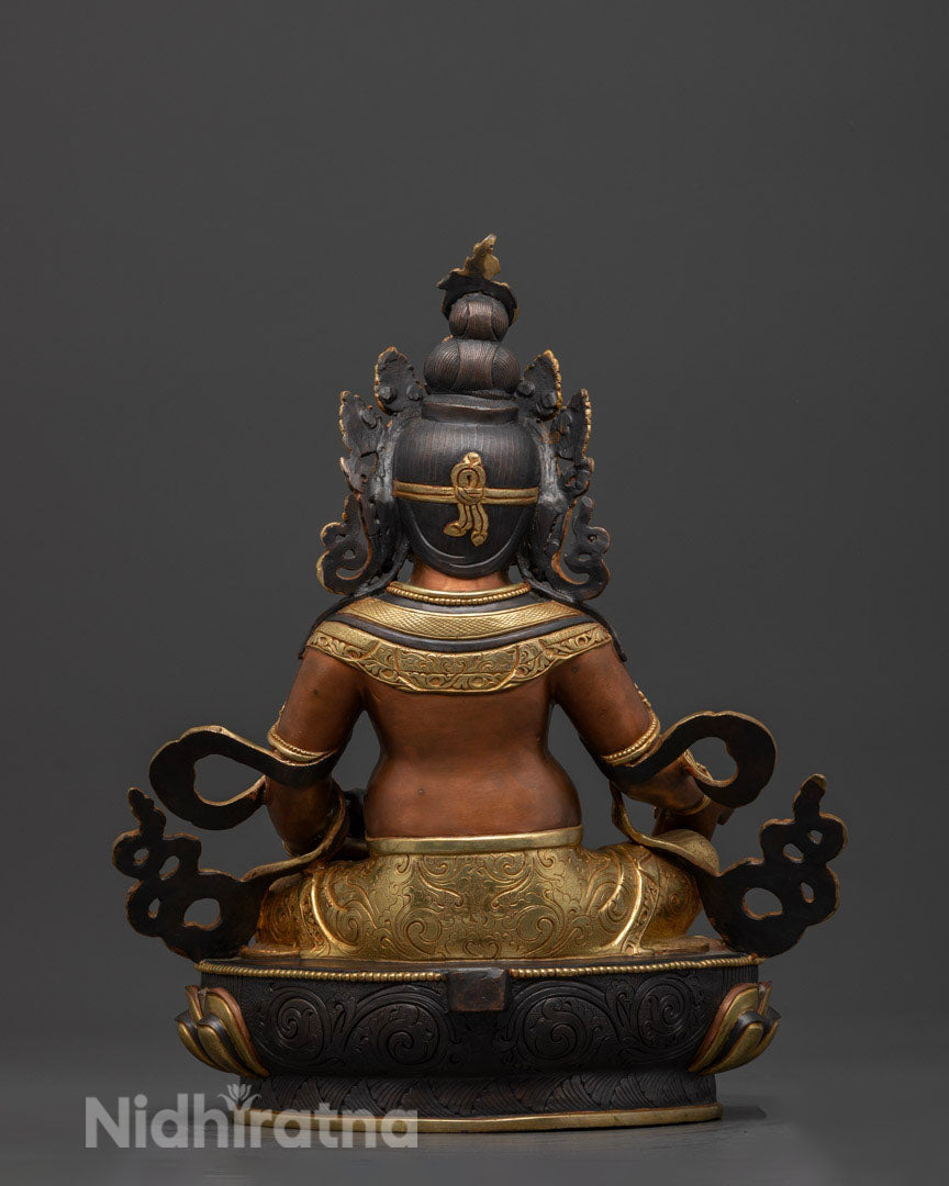 Nepalese Dzambhala Statue: The Buddhist Deity of Wealth