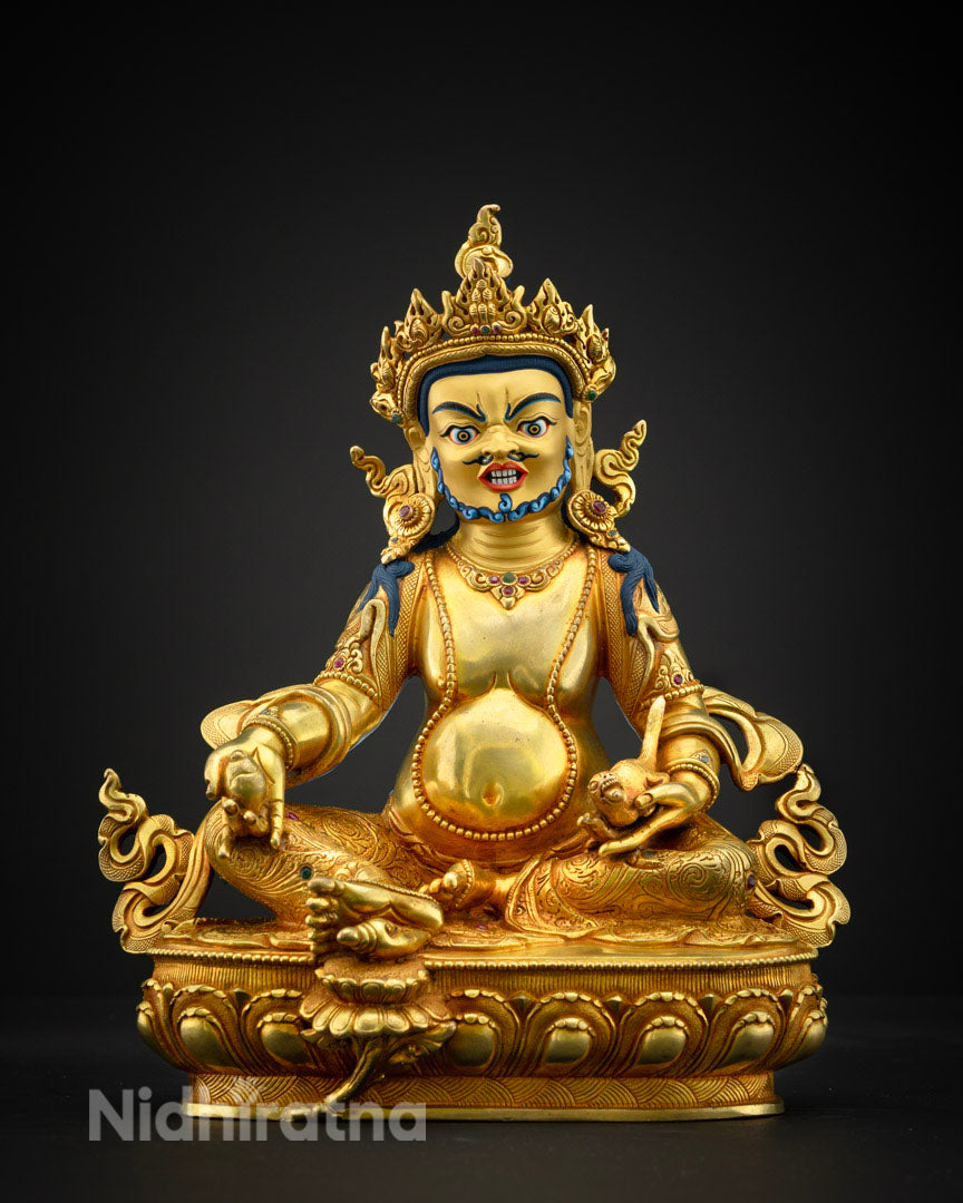 Dzambhala Kuber Statue | Himalayan Tibetan Art