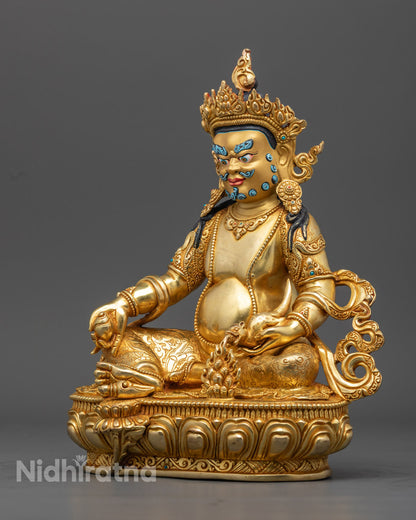 Dzambhala Statue | White god of Wealth