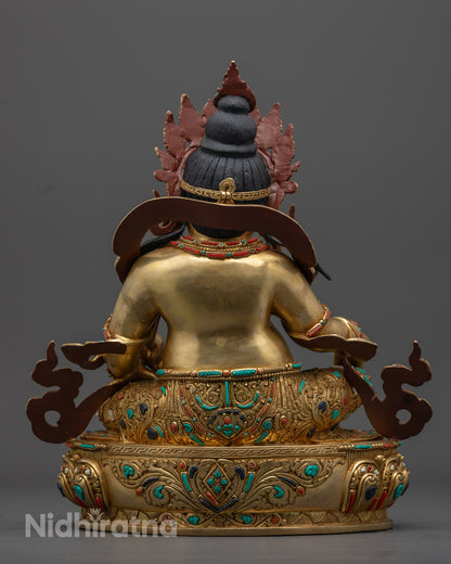 Sacred Dzambhala Statue | Himalayan Art for Abundance