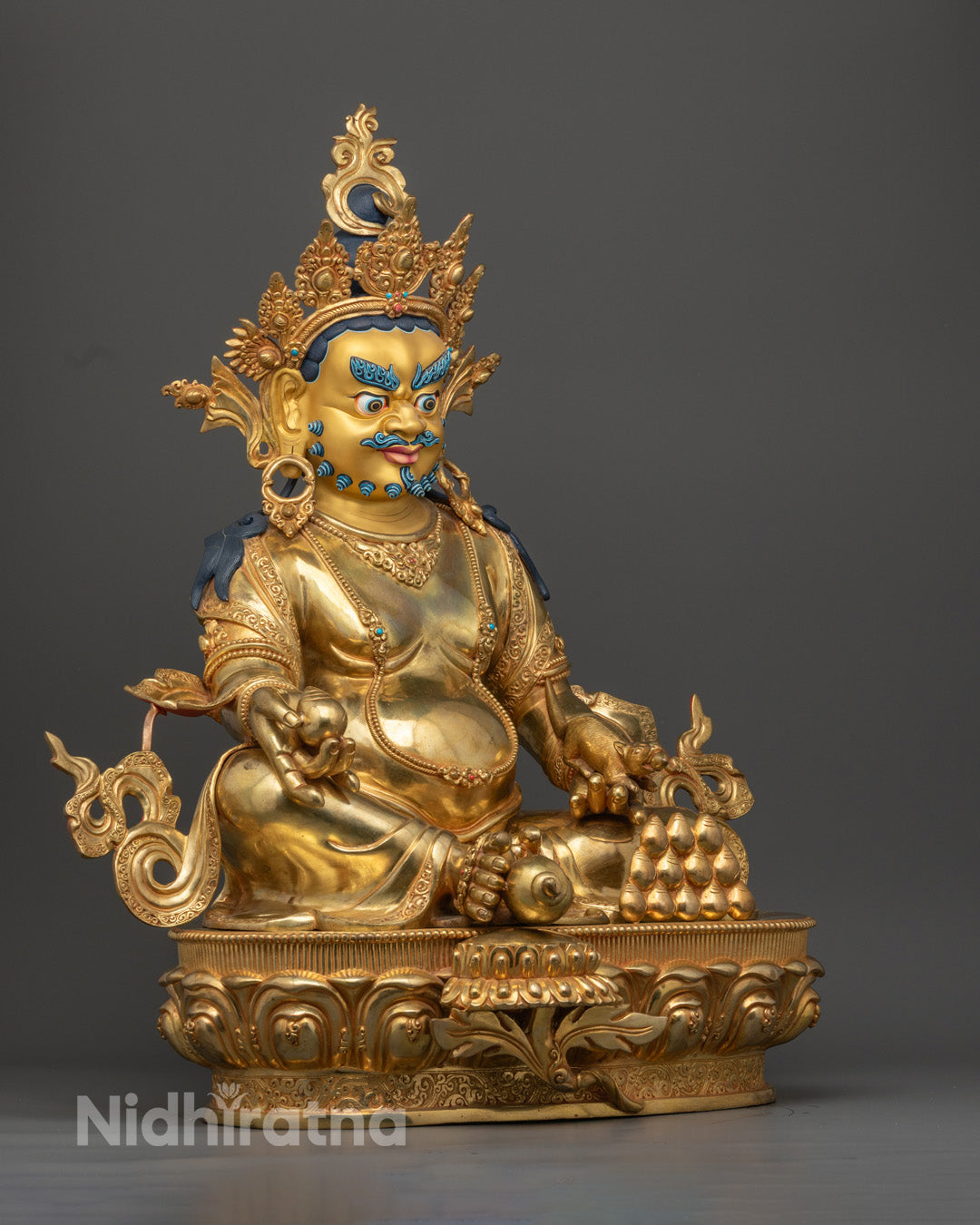 Dzambhala Statue | Sacred Buddhist Art for Prosperity and Spiritual Abundance