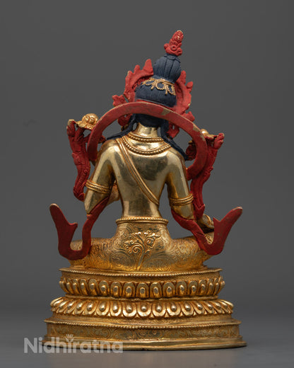 Green Tara Tibetan Statue | Powerful Goddess of Healing