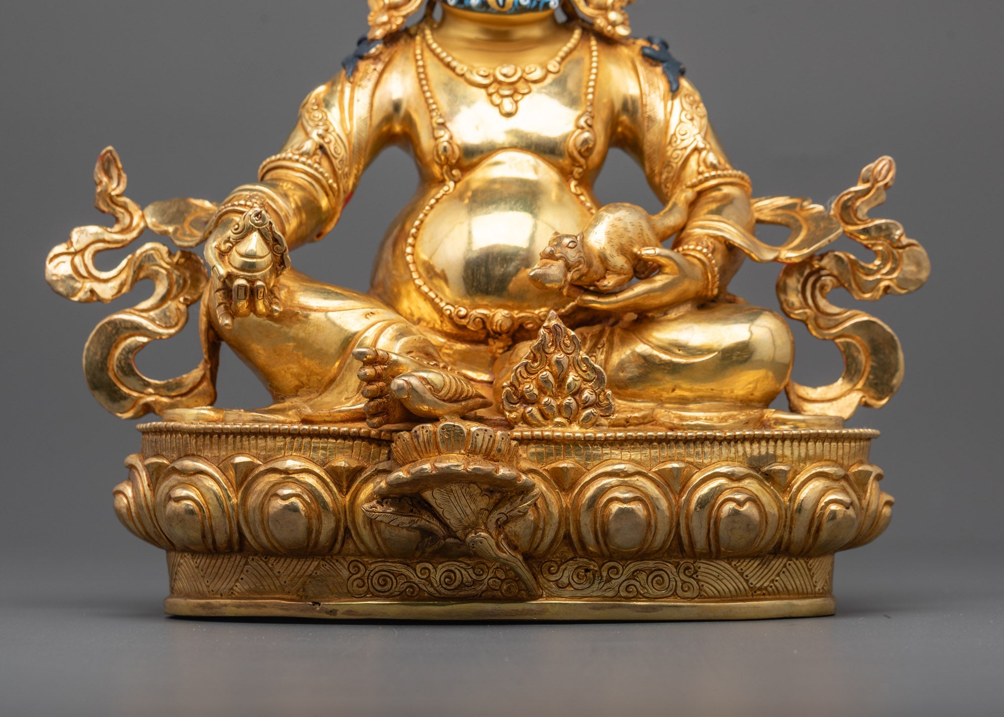 Dzambhala Statue | Prosperity God Hand-Carved in Nepal