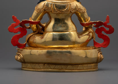 Dzambhala Statue | Prosperity God Hand-Carved in Nepal