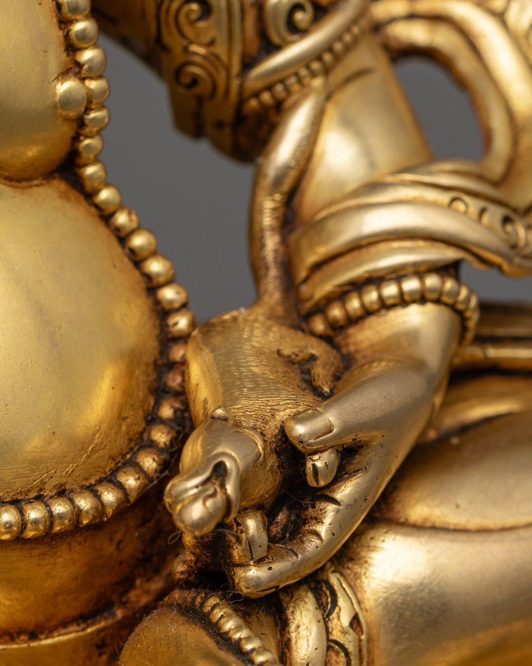 Dzambhala Statue | Nepalese Artisan-Crafted Wealth Statue