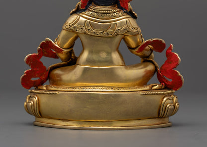 Dzambhala Statue | Nepalese Artisan-Crafted Wealth Statue