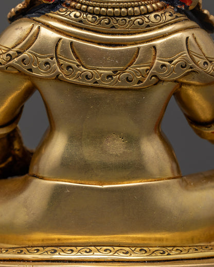 Dzambhala Statue | Nepalese Artisan-Crafted Wealth Statue