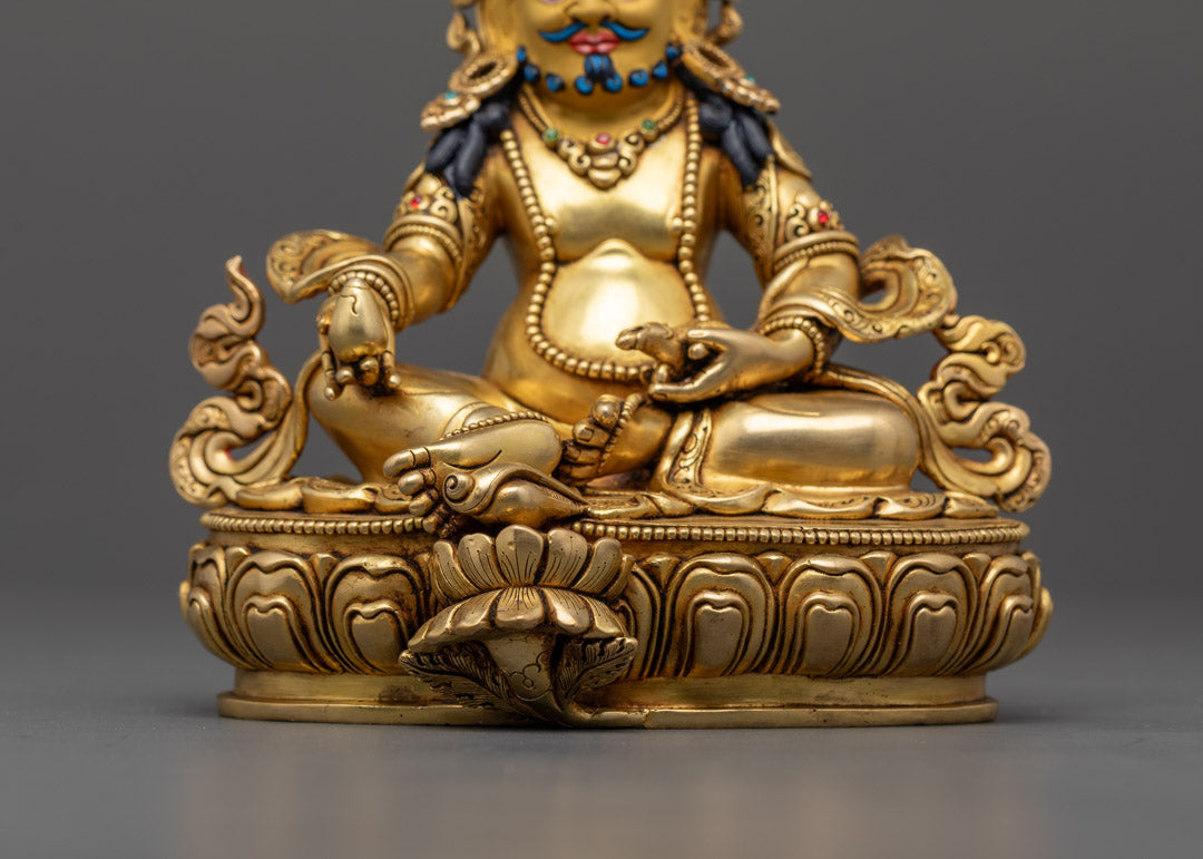 Dzambhala Statue | Nepalese Artisan-Crafted Wealth Statue