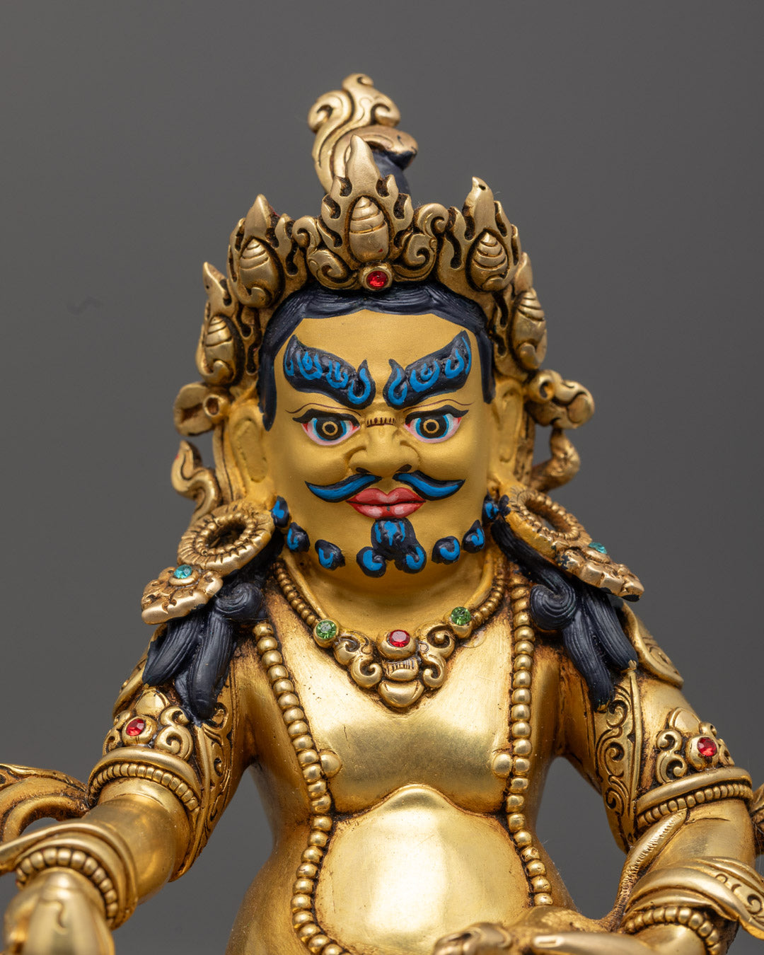 Dzambhala Statue | Nepalese Artisan-Crafted Wealth Statue