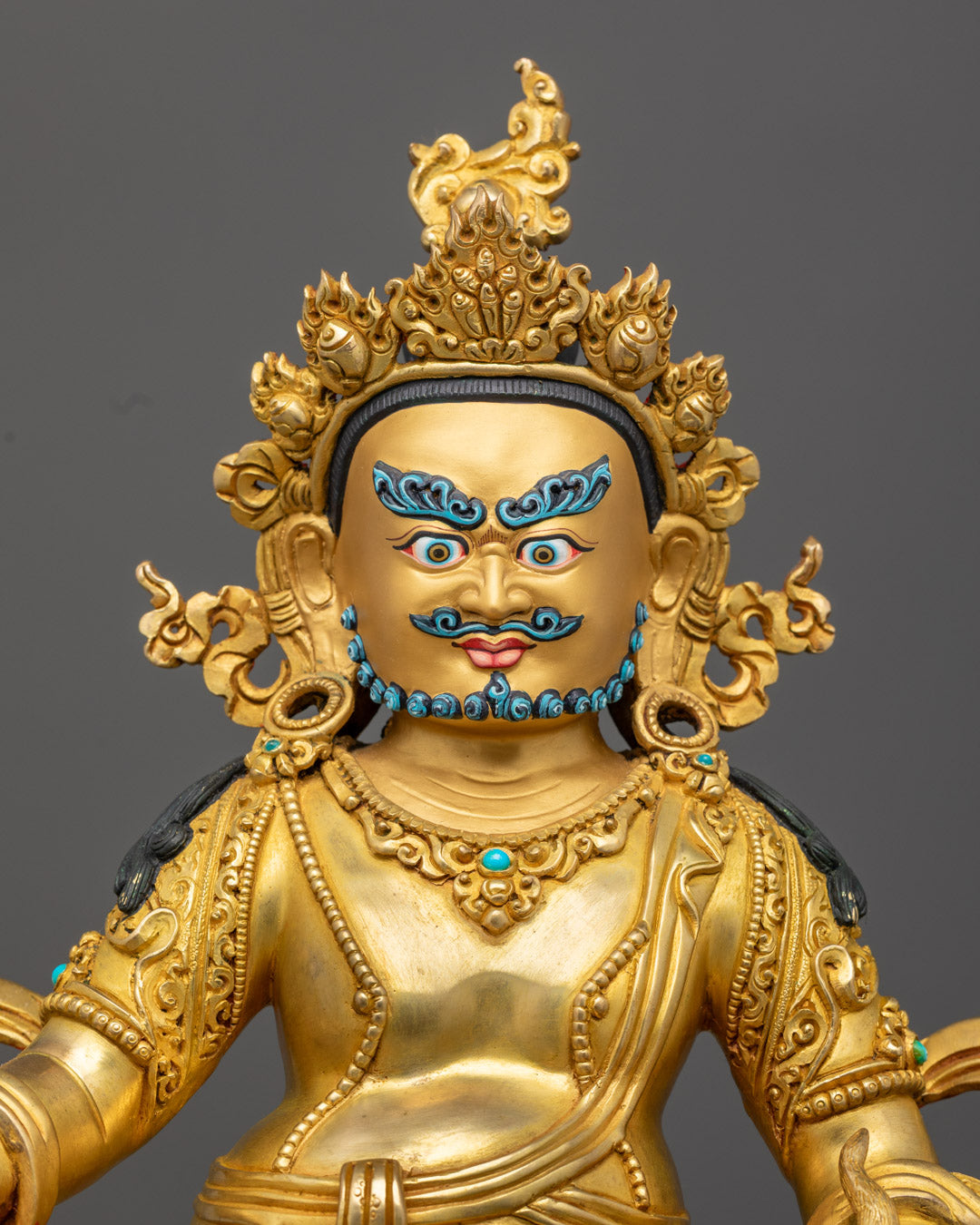 Sacred Dzambhala Wealth Deity Statue