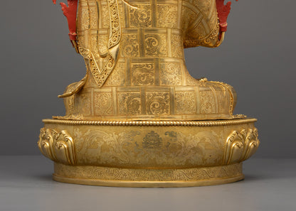 Tsongkhapa Set Statue | Himalayan Buddhist Sculpture