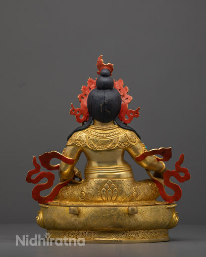 Sacred Dzambhala Wealth Deity Statue