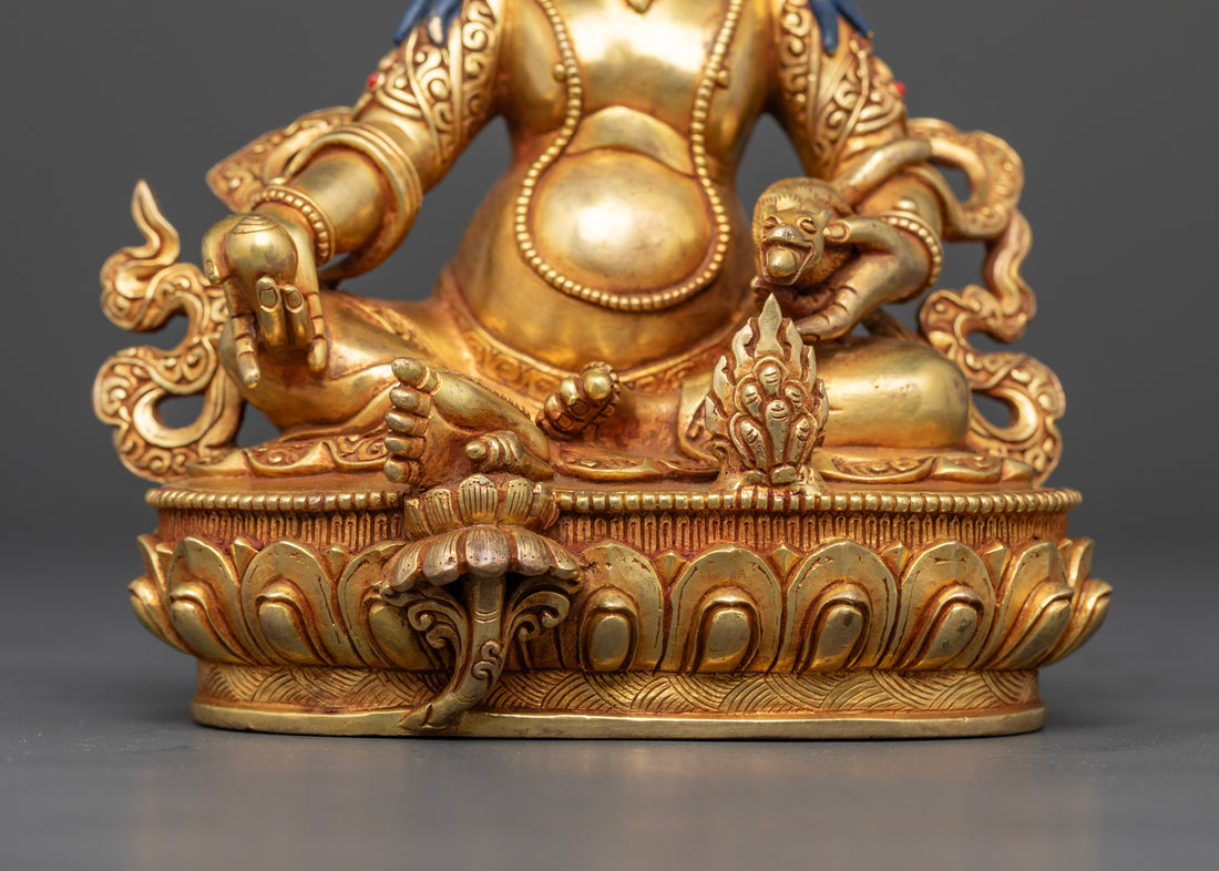 Symbolic Dzambhala Sculpture | Enhance Your Sacred Space