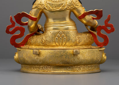 Sacred Dzambhala Wealth Deity Statue