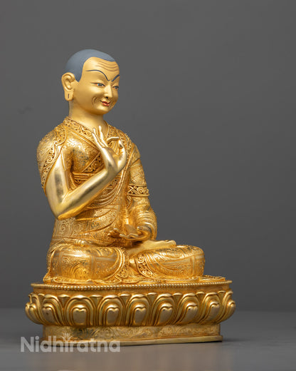 Tsongkhapa Set Statue | Himalayan Buddhist Sculpture
