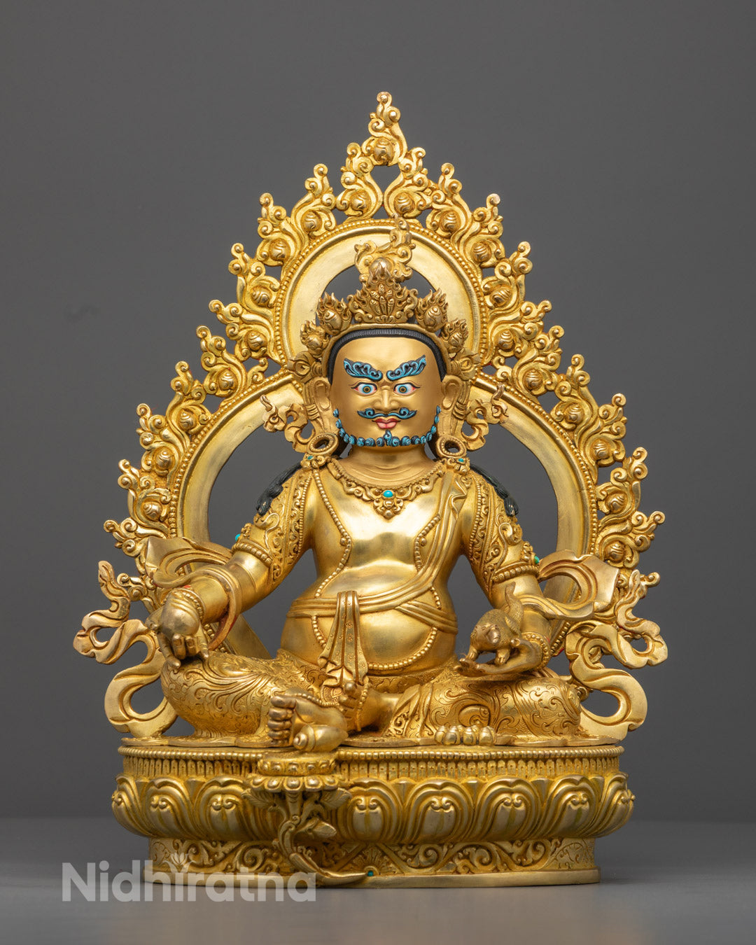 Sacred Dzambhala Wealth Deity Statue