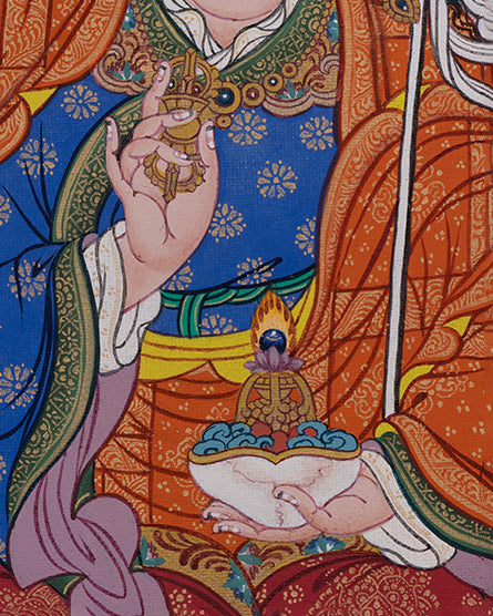 Sacred Tsokye Dorje Thangka Print | Spiritual & Decorative Wall Hanging