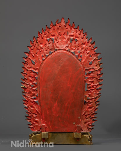 Exquisite Blue Tara Ekajati Statue | Traditional Tibetan Buddhist Art