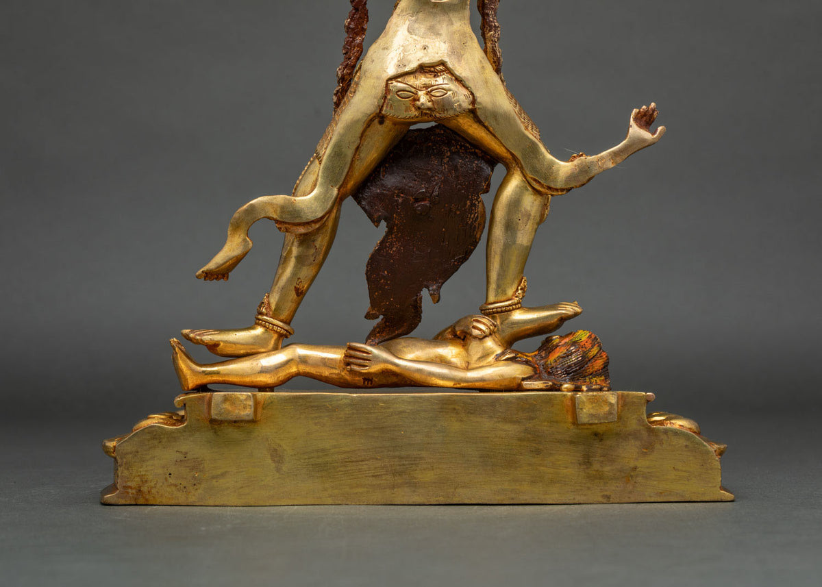 Authentic Ekajati Copper Statue – One-Eyed Tantric Protectress