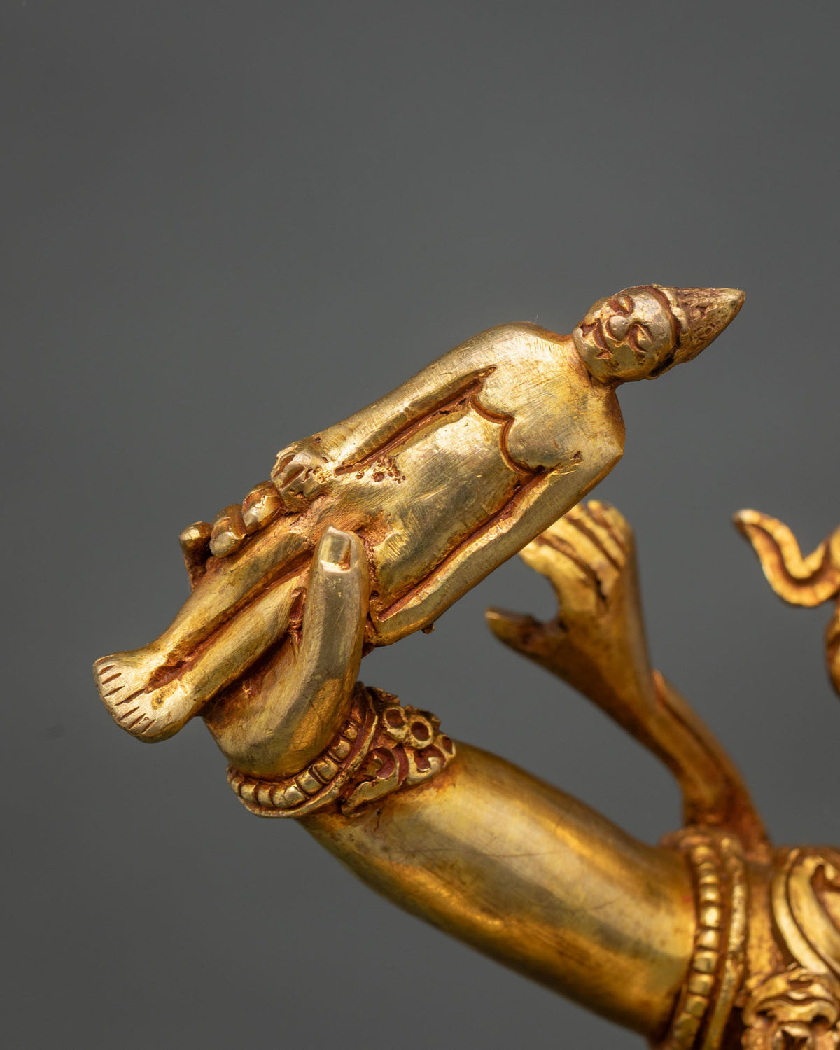 Authentic Ekajati Copper Statue – One-Eyed Tantric Protectress