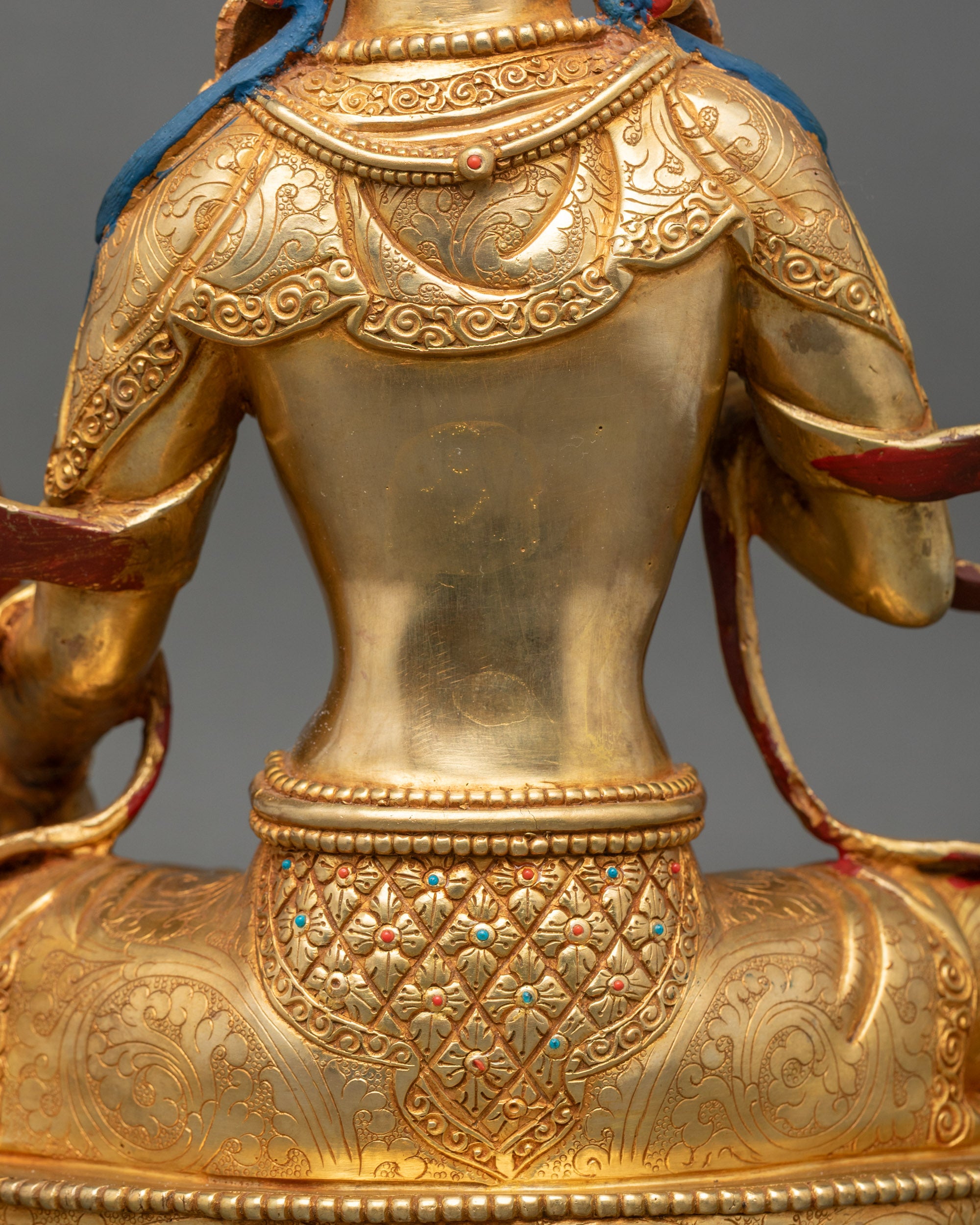 Ksitigarbha Statue - Himalayan Buddhist Deity for Spiritual Guidance