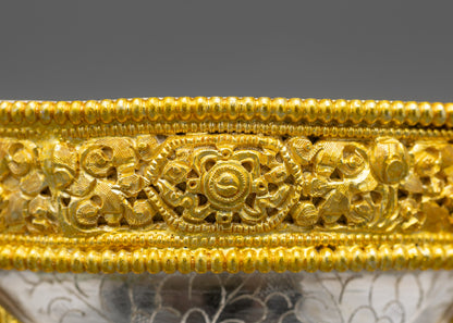 Sacred Water Offering Bowl | Traditional Tibetan Ritual Accessory