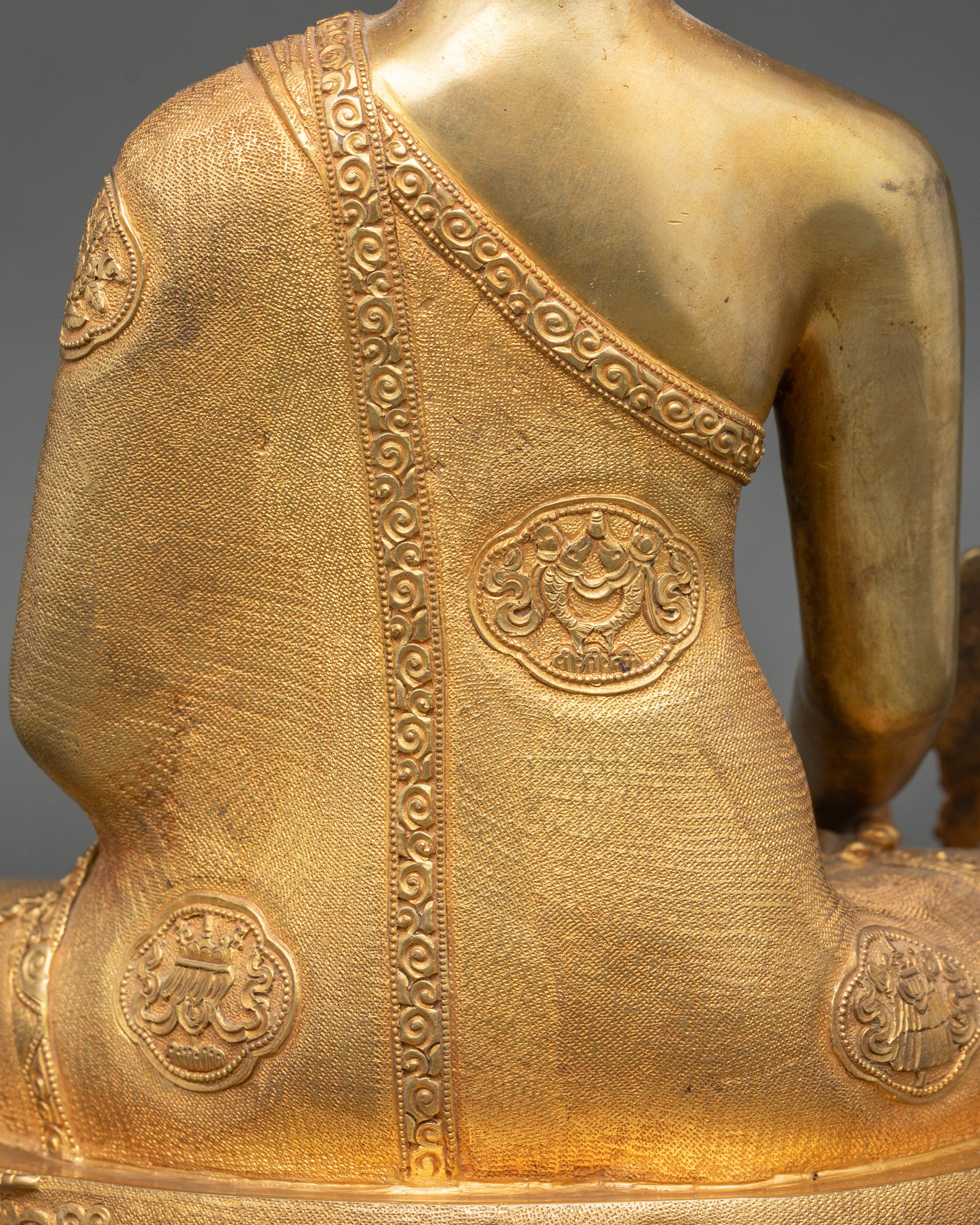 Tibetan Medicine Buddha Sculpture | Handcrafted in Nepal