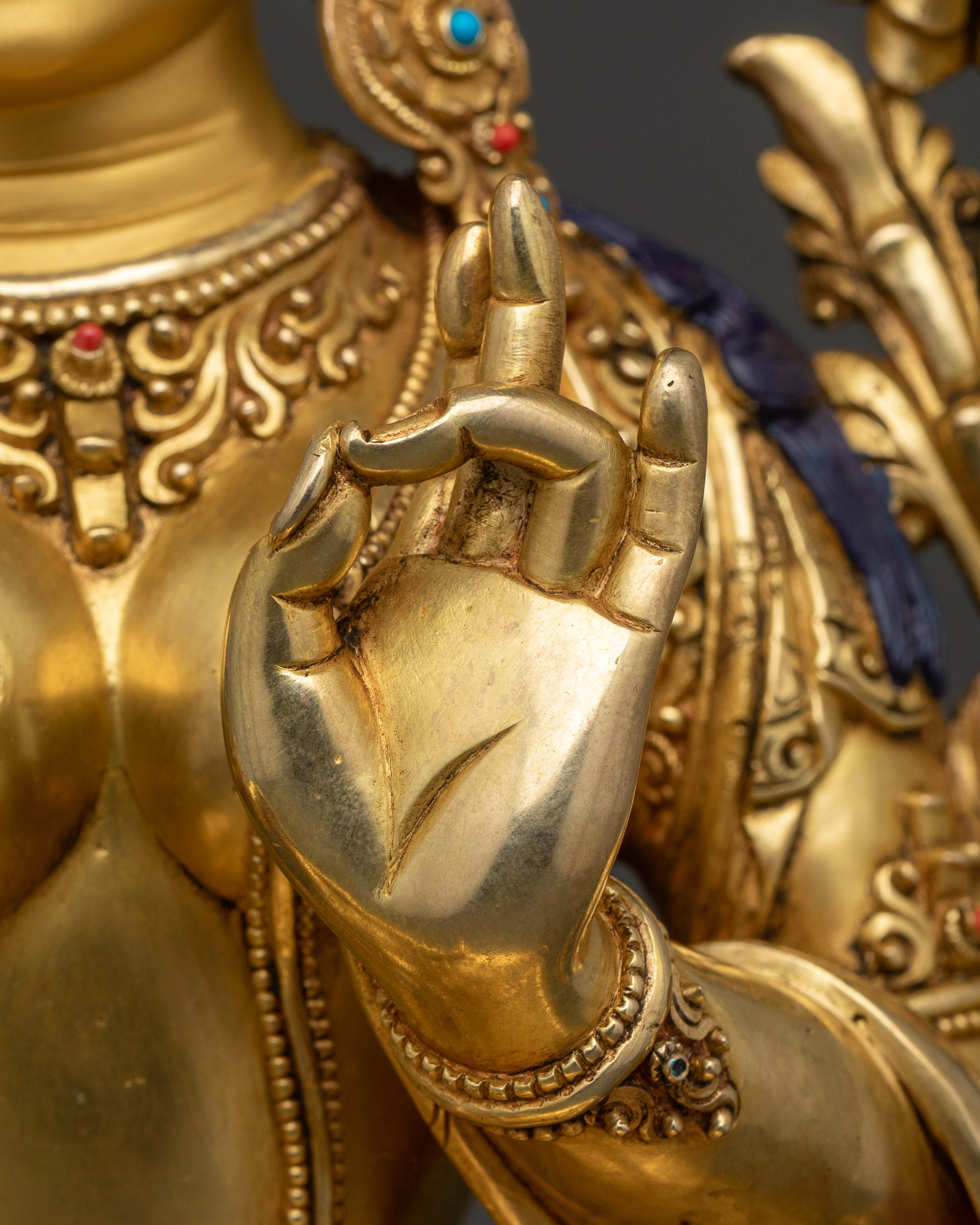 Green Tara Statue