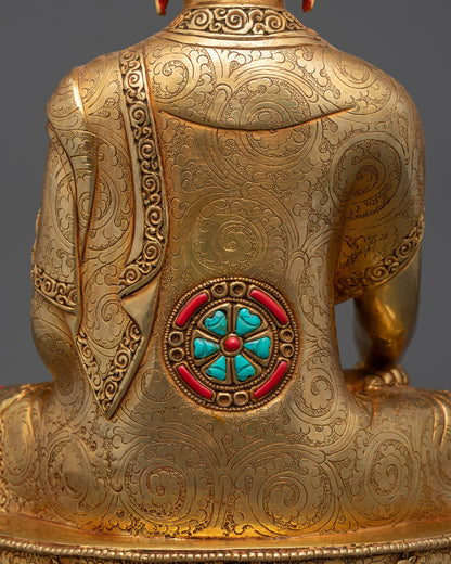 Buddha Shakyamuni Sculpture | Enlightenment Symbol for Sacred Spaces
