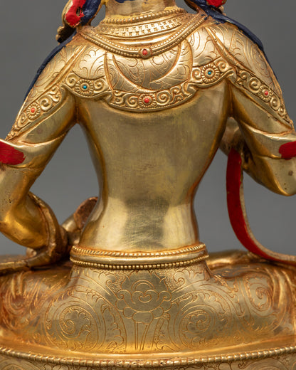 Vajrasattva Buddha | Artisan-Crafted Nepalese Sacred Sculpture