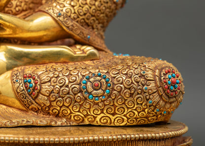 Large Shakyamuni Buddha Statue | Tibetan Buddhist Art