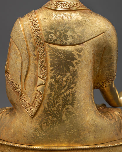 17" Suparakirtita Namasri Buddha Sculpture | Vajrayana Healing Deity