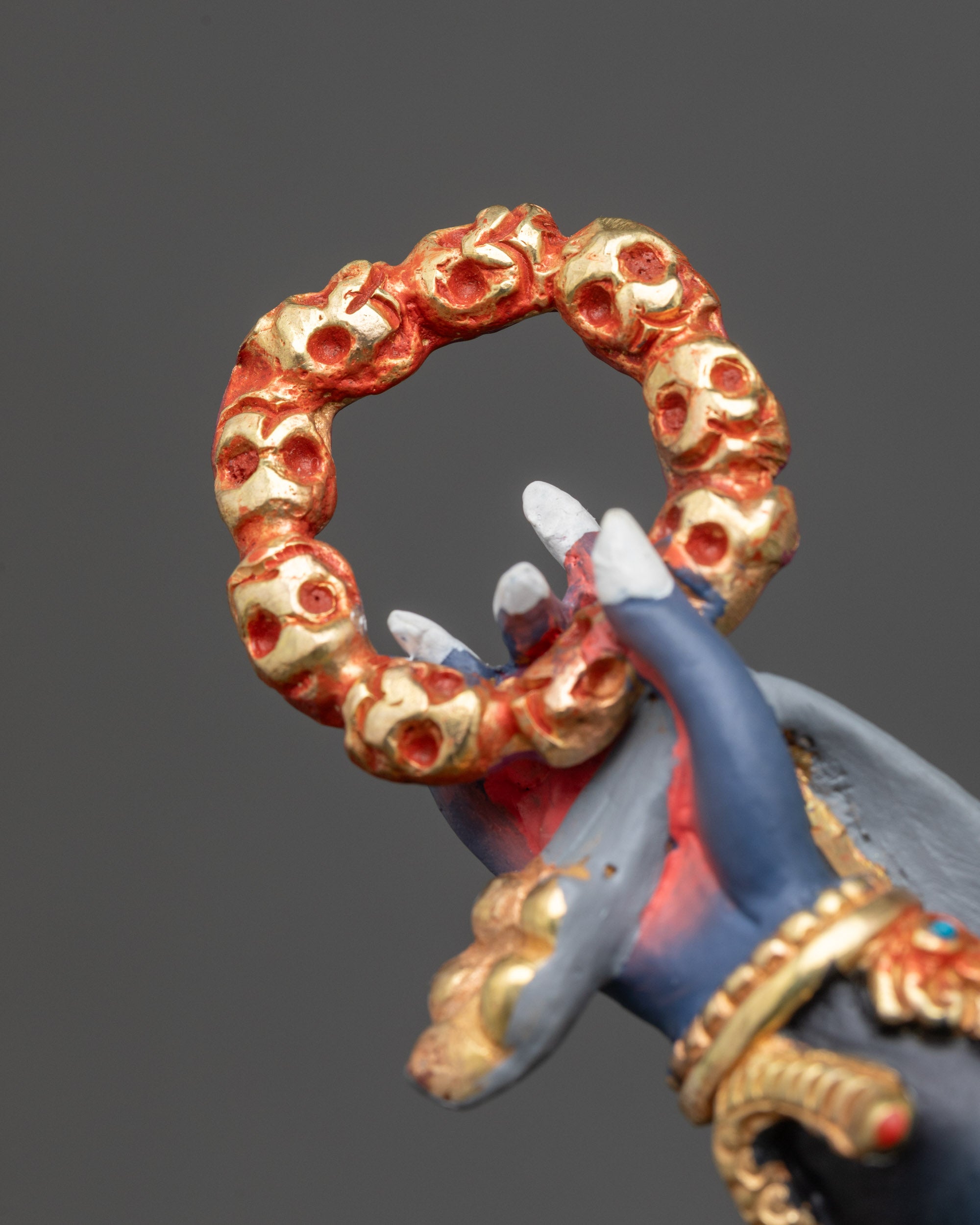 Six-armed Mahakala Sculpture | Tibetan Guardian of Wisdom and Strength