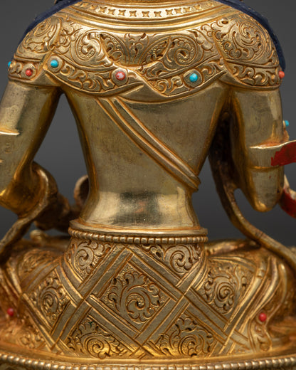 Vajrasattva Buddhist Sculpture | Handcrafted in Nepal