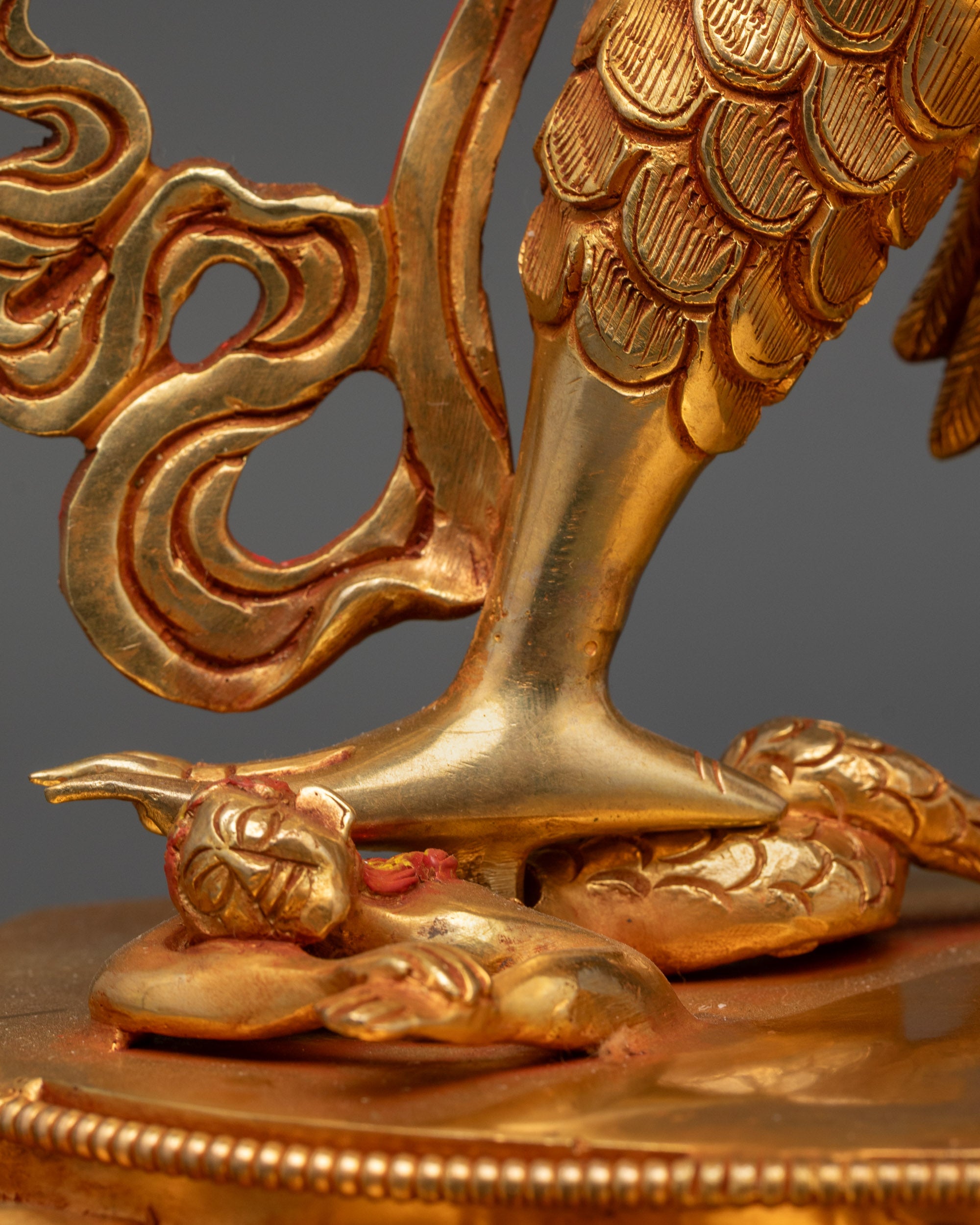 Spiritual Garuda Dev Statue | Powerful Mythical Bird Deity Artwork
