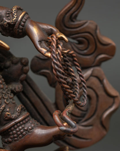 Six Armed Mahakala Statue | Tibetan Buddhist Protector Deity