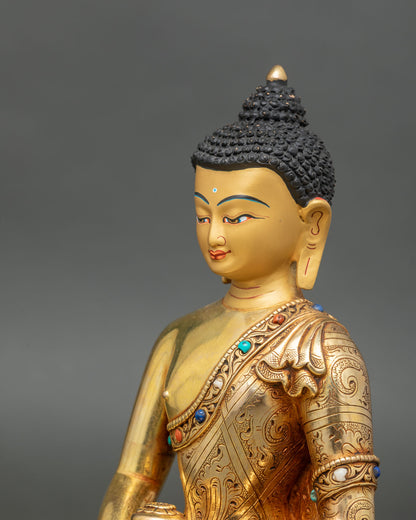 Amitabha Buddha Statue – Nepalese Handmade Spiritual Art