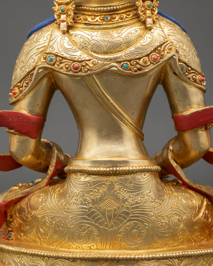 Cosmic Vairocana Buddha Sculpture | Supreme Adi-Buddha Figurine