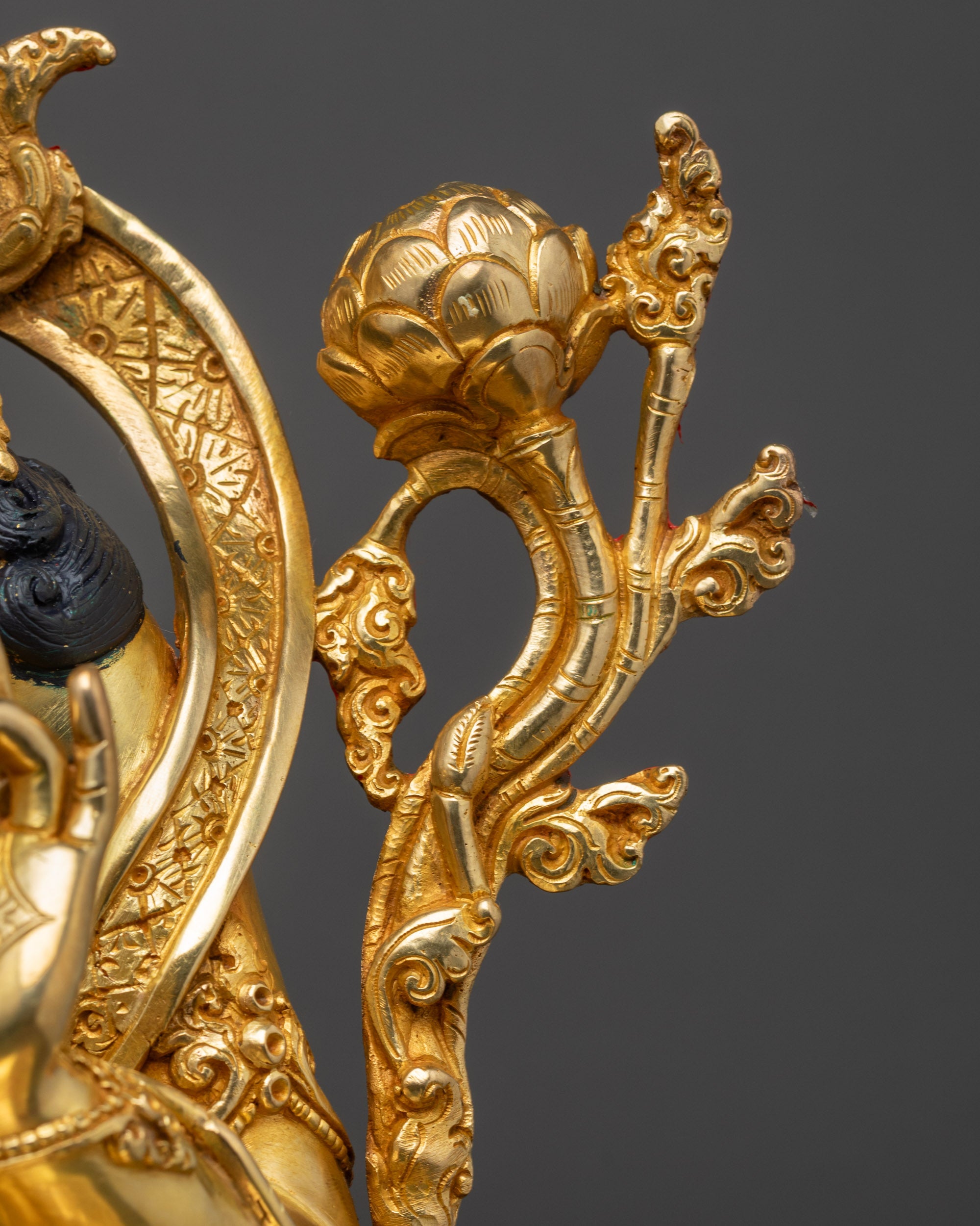 Mother Tara Statue | 24K Gold-Gilded Compassionate Goddess Sculpture