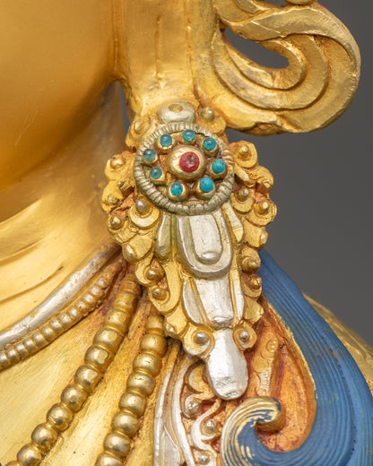 Longevity Deity Tsepame Statue | Buddhist Figurine for Wellbeing