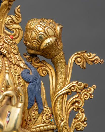 White Tara Meditation Figurine | Enhance Healing and Spiritual Harmony