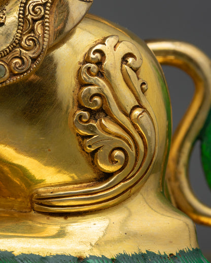 Manjushri Statue | Traditional Buddhist Art from Nepal