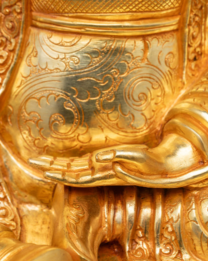 Guru Rinpoche Set Statue for Spiritual Clarity and Protection