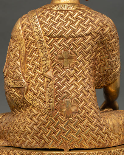 Nepali Shakyamuni Buddha Statue | Meditation Sculpture