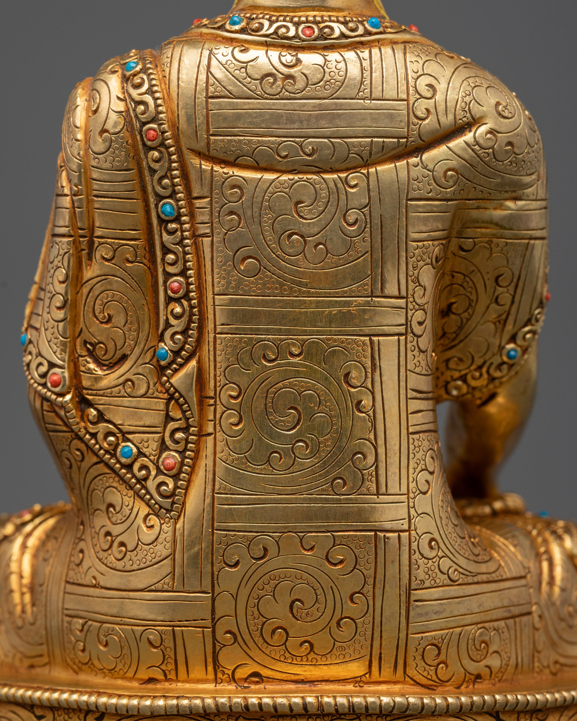 Bodhi Shakyamuni Buddha Sculpture | Ancient Lost-Wax Casted Artwork