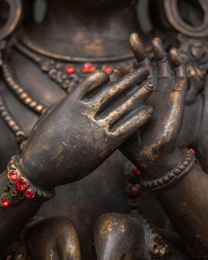 Namasangati Statue | Handcrafted Buddhist Shrine Decor