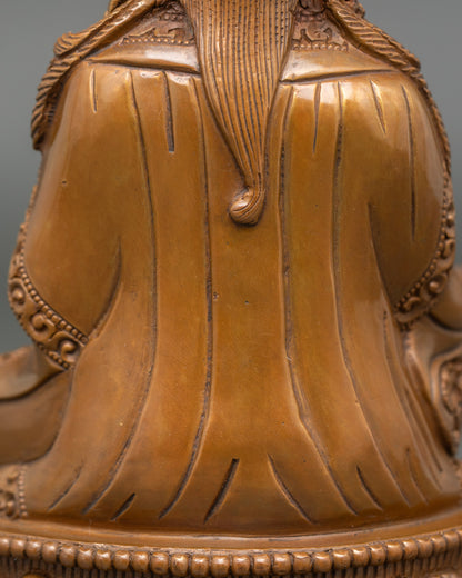 Guru Rinpoche Statue from Nepal | Handmade Padmasambhava Buddhist Art