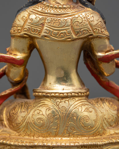 Kshitigarbha Statue | Traditional Himalayan Guardian of the Afterlife