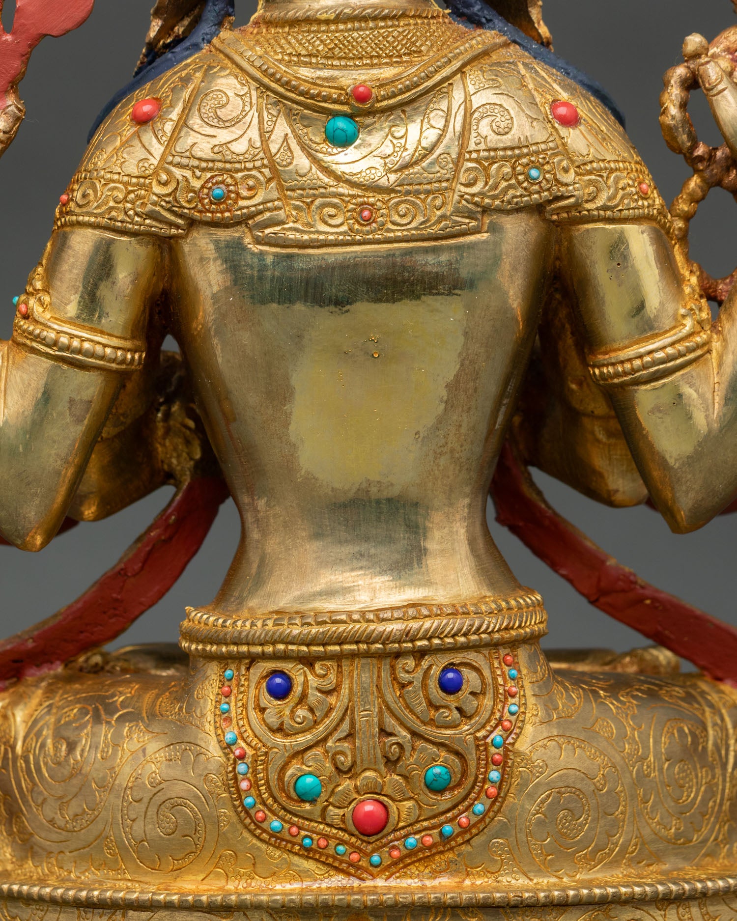 Chenrezig Statue | Buddhist Shrine Decor from Nepal