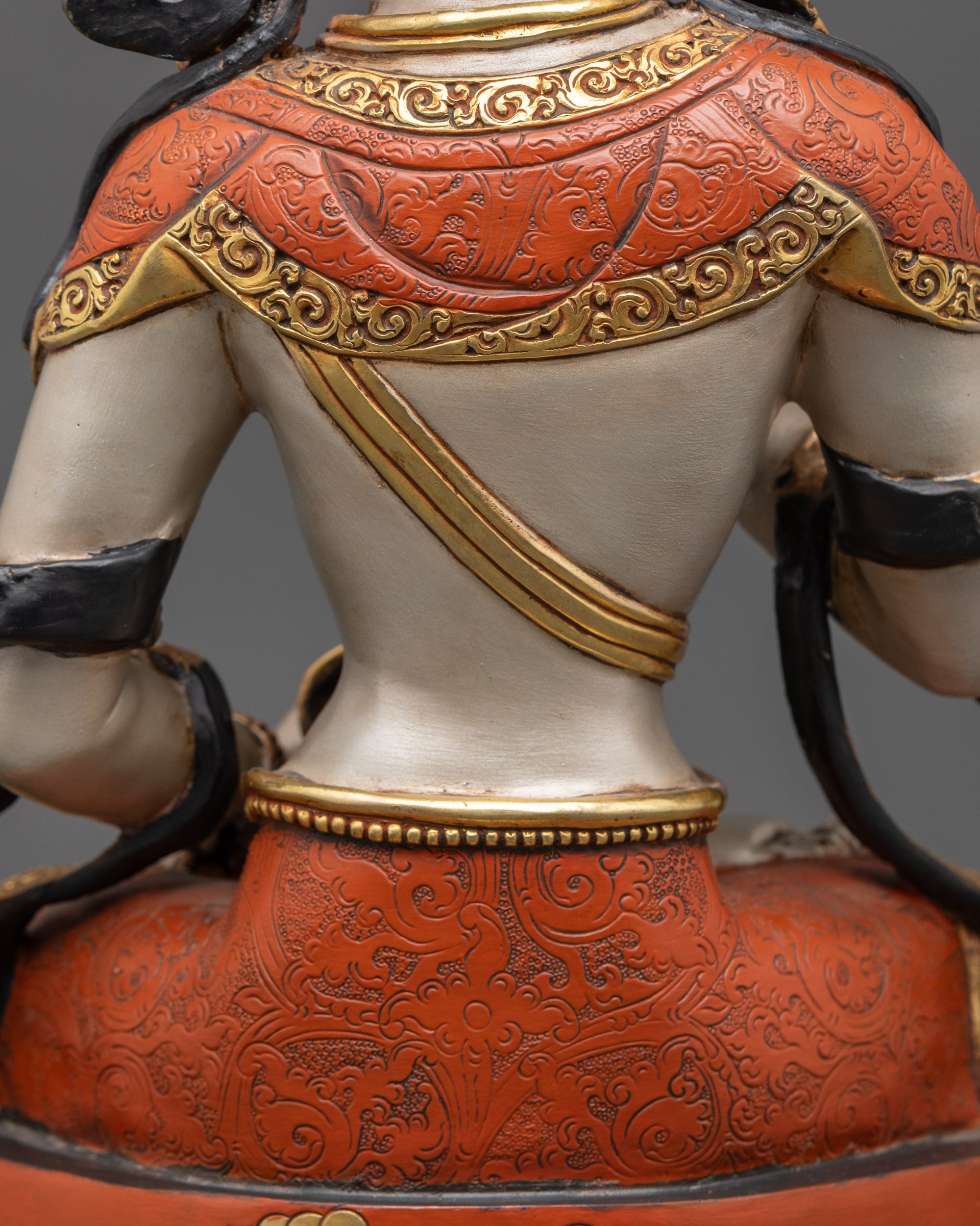 Artisan-Crafted Buddhist Dorje Sempa Statue | Vajrasattva Sculpture